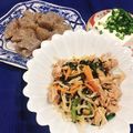miwayon's cooksnap of when they made レンジでおかず＊豚肉と韮もやしのピリ辛.