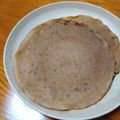ここが名前's cooksnap of when they made 余ったきな粉でクレープ生地.