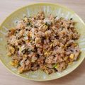★たーこ★'s cooksnap of when they made 鮭フレークと大根葉でシャキ旨チャーハン☆.