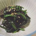COCOココ☆'s cooksnap of when they made ほうれん草のナムル.