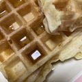 clover♡3's cooksnap of when they made HM　外はサクサク中はしっとりワッフル.