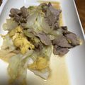 ちゃんこまんさん's cooksnap of when they made 豚キャベほろほろ卵でウマ味噌風味♡.