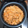 じょー（＾◇＾）'s cooksnap of when they made トマトジュースで！離乳食炊き込みご飯.