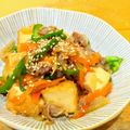 ちーまぐ's cooksnap of when they made ピーマンと厚揚げの甘辛炒め〜プルコギ風〜.