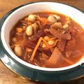 ドアラまま's cooksnap of when they made 栄養満点！ビーツと大豆の野菜スープ.