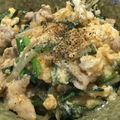 クックM6DK2O☆'s cooksnap of when they made トロ～り♡ニラ玉中華丼.