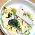 みぃくんのママ's cooksnap of when they made 小松菜とハムと薄焼き卵のサラダ.