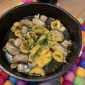 クックSan☆'s cooksnap of when they made ホヤと椎茸のアヒージョ.