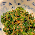 DrAKIKO's cooksnap of when they made 絶品！つるむらさきの胡麻和え.