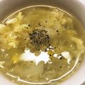 ぴよこまめ☆'s cooksnap of when they made とろりん♡コーンとキャベツの中華卵スープ.
