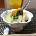 ダイナマイト漆黒's cooksnap of when they made 簡単＊白菜とカニカマのサラダ.
