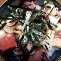りー君グランマ's cooksnap of when they made 混ぜるだけ簡単！マグロと山芋の醤油漬け.