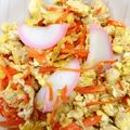 ひろまりん☆♪☆♪☆'s cooksnap of when they made にんじんツナ卵炒め(しりしり)♪大量消費.