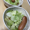 ☆sinnkuro★'s cooksnap of when they made ◆ｷｬﾍﾞﾂとｳｲﾝﾅｰのﾚﾝｼﾞ蒸し◆.