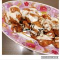 ♡мiчаⅵ♡⋆'s cooksnap of when they made ハンペンとひき肉だけ♡てりやきマヨソース.
