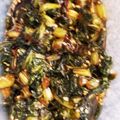 ☆☆ゆっきー☆'s cooksnap of when they made セロリの葉のきんぴら.
