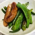 リクママ0505's cooksnap of when they made インゲンとウインナーのペッパーマヨ炒め.
