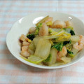 umemodoki's cooksnap of when they made 白菜とエビの塩炒め.
