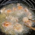 erinamoko's cooksnap of when they made 簡単ささみで竜田揚げ風から揚げ　.