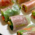 るーもー's cooksnap of when they made 失敗しない生春巻の皮の戻し方！.
