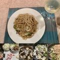akisann's cooksnap of when they made 焼きそばんスパゲティ☆上海オイスター味.