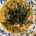 アレちゃん☆'s cooksnap of when they made エビときのこの和風パスタ.