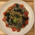 まりかるめん55's cooksnap of when they made ヘルシーサラダ柚子蕎麦.納豆蕎麦..