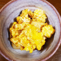 ゆーゅ☆'s cooksnap of when they made 【めちゃうま～ちくわ卵のマヨ味噌炒め】.
