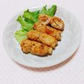 まあまま☆0403's cooksnap of when they made お酒がススム♡エリンギの豚肉巻き♪.
