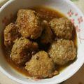 main73's cooksnap of when they made 絶品☆ふわふわ和風肉団子.