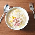 みりん大さじ一杯's cooksnap of when they made ハウス食品風スープスパゲティ.