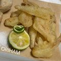 ORIHAM's cooksnap of when they made 美味☆島らっきょうの天ぷら.