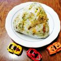 よよっち♪'s cooksnap of when they made お弁当に！高タンパク！ほぐし鯖のおにぎり.