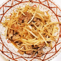 亜矢佳's cooksnap of when they made 中華屋さんの絶品豚、もやし炒め.