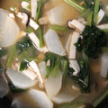 こつこつ地道に's cooksnap of when they made カブと油揚げの味噌汁.