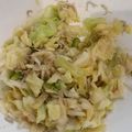 まぶいちゃん's cooksnap of when they made 無限湯通しキャベツ＆長ネギ.