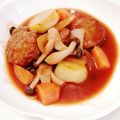 えーちゅたん's cooksnap of when they made 簡単煮込みハンバーグ.