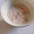 yesmama's cooksnap of when they made 白菜とキノコの食べるミルクスープ＊.