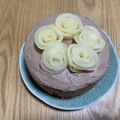 クック3IJVP1☆'s cooksnap of when they made 簡単華やか❀フルーツ花のバースデーケーキ.