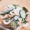 ♡YKitchen♡'s cooksnap of when they made ちくわときゅうりのワサビマヨあえ.