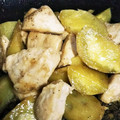 ユウケンジャー's cooksnap of when they made さつま芋とささみのマヨしょうゆ炒め.