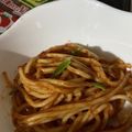 クックR5CMFN☆'s cooksnap of when they made ケチャップとバターが主役の濃厚ナポリタン.