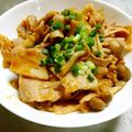 ひんべえ's cooksnap of when they made 簡単♪豚肉としめじの味噌オイル和え.