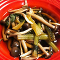 ozameg's cooksnap of when they made 作り置き♪小松菜としめじのおひたし.