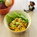 runa10's cooksnap of when they made かぼちゃと枝豆のサラダ.