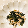 momochy's cooksnap of when they made どっさりワカメと豚の炒め物.