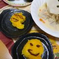 クック1L6OF8☆'s cooksnap of when they made 簡単◎ハロウィンおばけスイートポテト♪.
