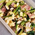 ☆やすちゃん☆'s cooksnap of when they made 簡単♡ベーコンと小松菜＆しめじの卵炒め♪.