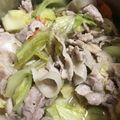 米の華's cooksnap of when they made 豚バラ肉とキャベツのはさみ蒸し.