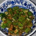 hirousao's cooksnap of when they made オクラのごまあえ.